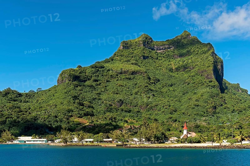 The village of Vaitape
