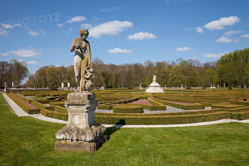 Venus island in the castle grounds of Schloss Nordkirchen castle