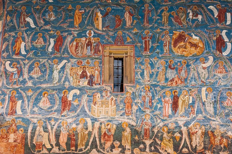 Christian wall painting