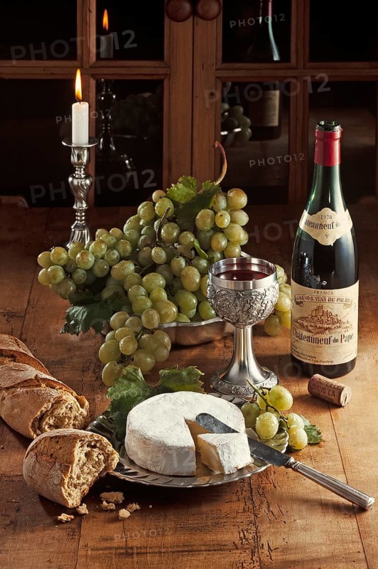 Still life with pewter