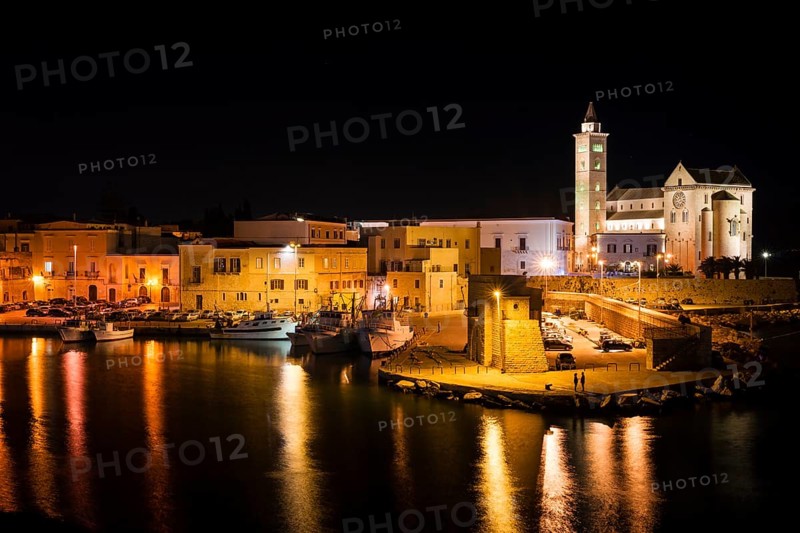 Harbor at night