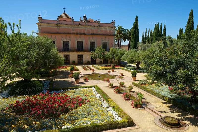 Gardens in the Alcazar de Jerez
