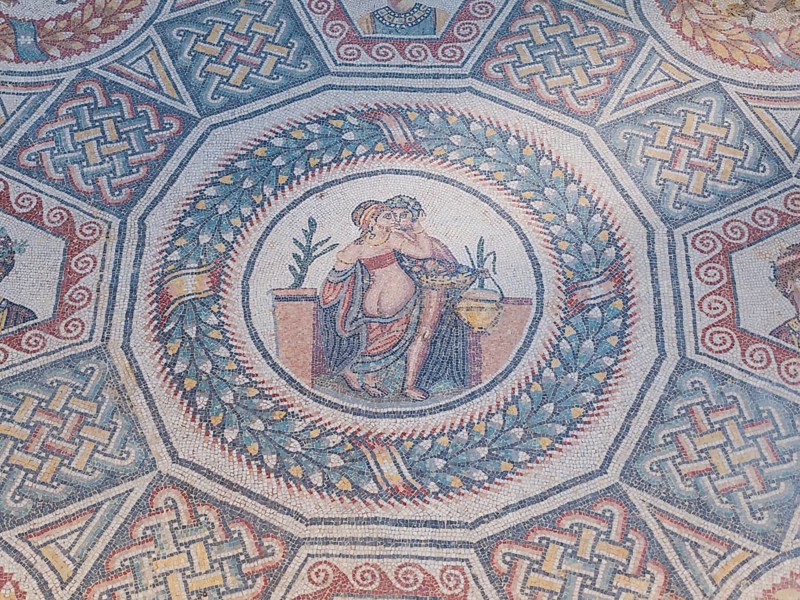 Ancient Roman mosaic