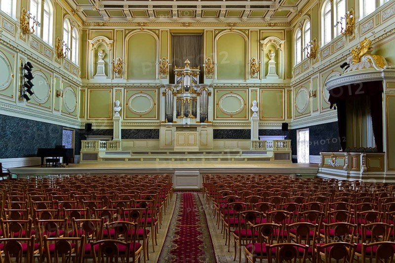 Main Hall of the State Academic Capella in St. Petersburg