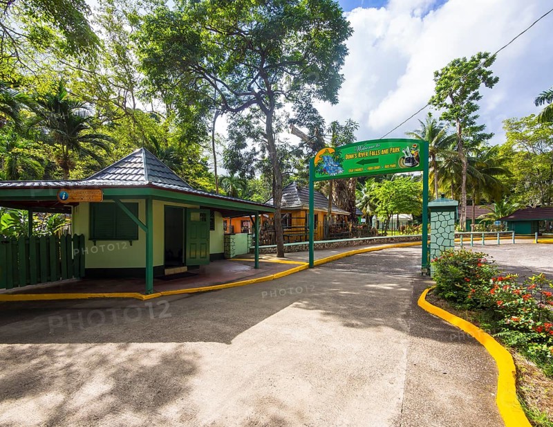 Entrance to the Dunn's River Falls