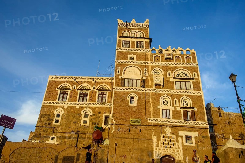 Traditional old house in the old city of Sana'a