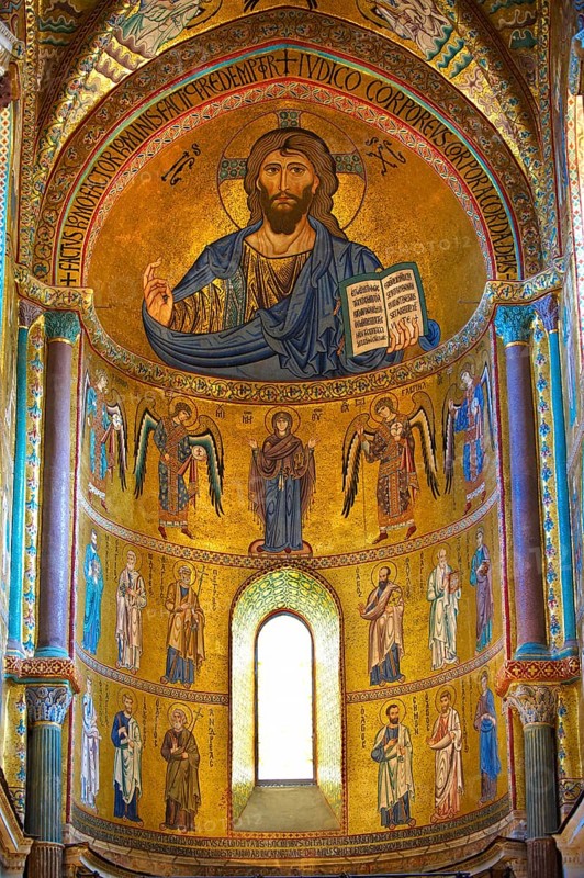 Byzantine mosaic of Christ Pantocrator