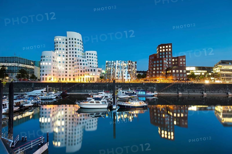 Neuer Zollhof or Gehry Bauten buildings