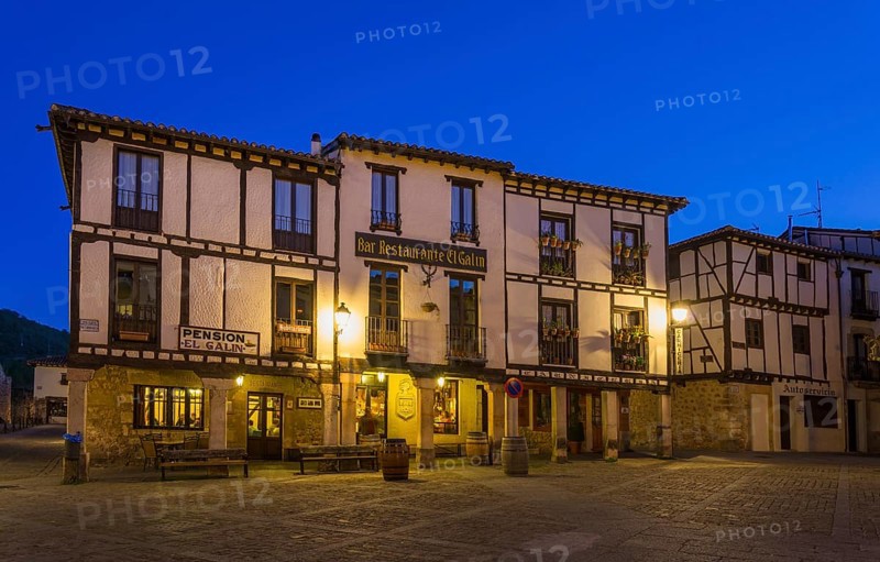 Main square at night