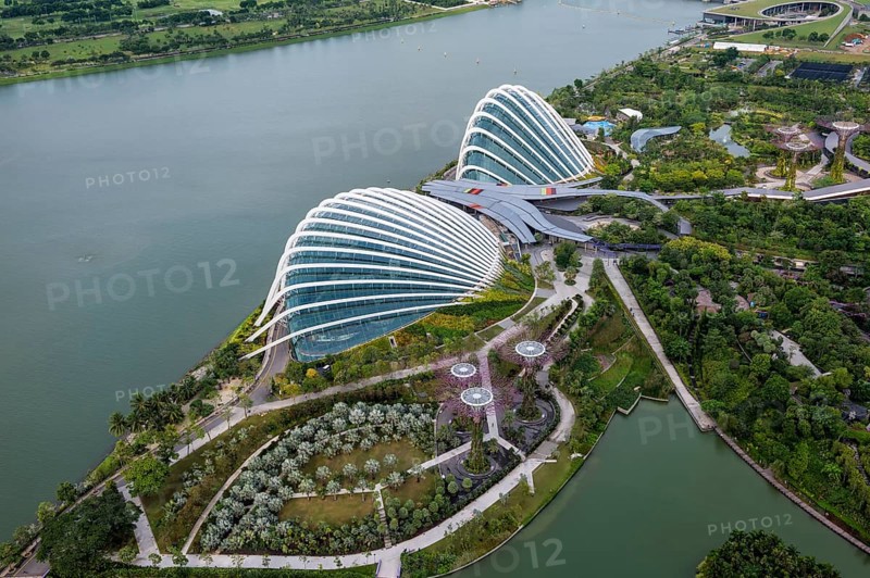 Gardens by the Bay and the Flower Dome Conservatory