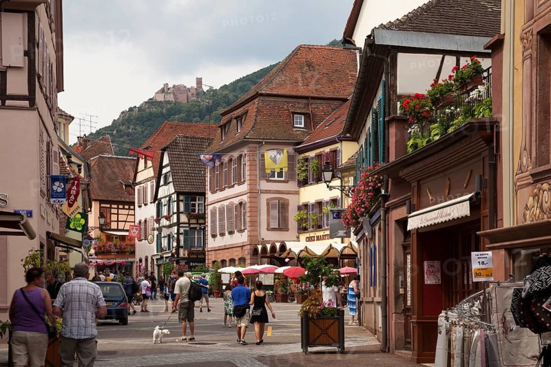 Grand Rue street in the historic centre