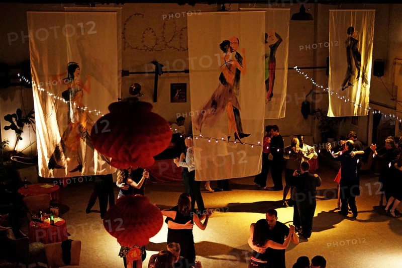 Tango dance event