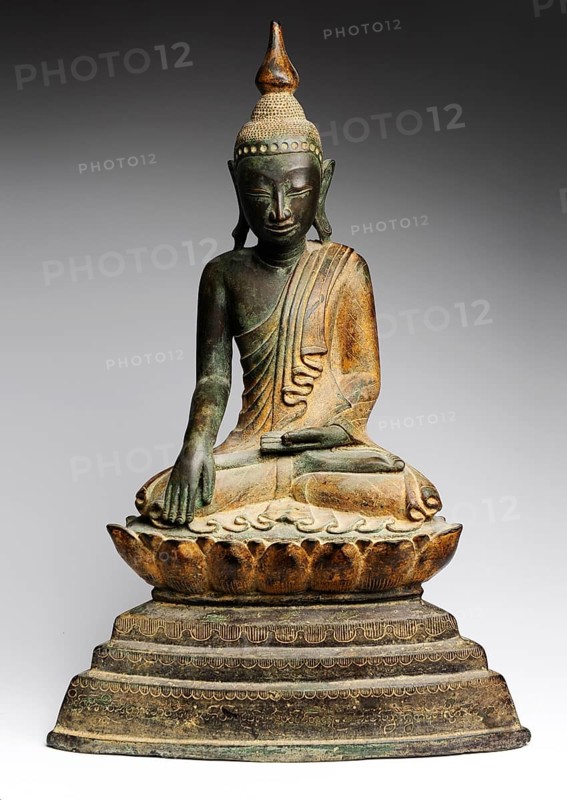 Ancient Buddha sculpture