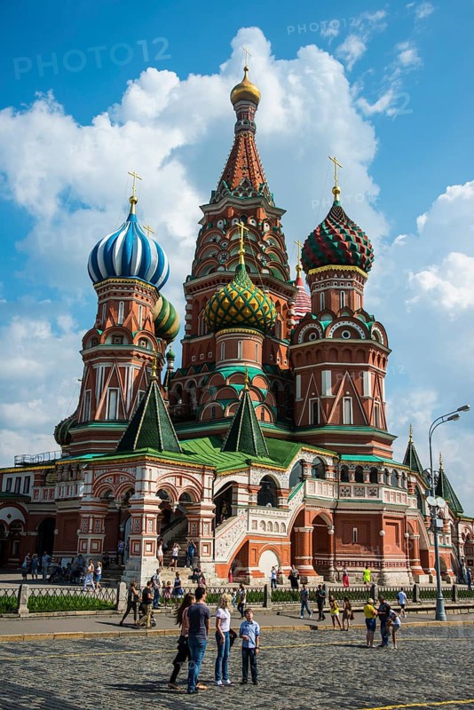 St. BasilÂ´s cathedral on the red square