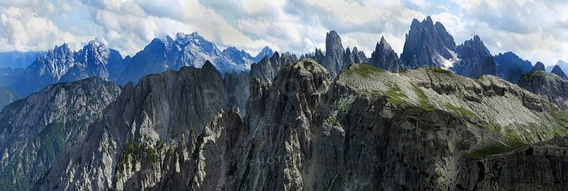 View from the Sella plateau