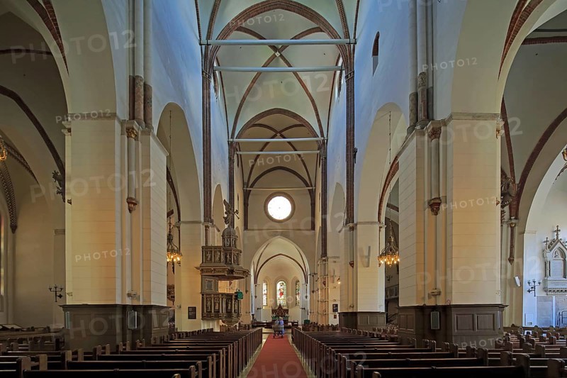 Nave of Riga Dome Cathedral