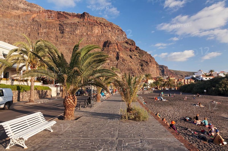 Promenade at the beach