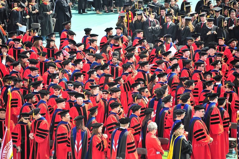 Graduation ceremony Cornell University Commencement