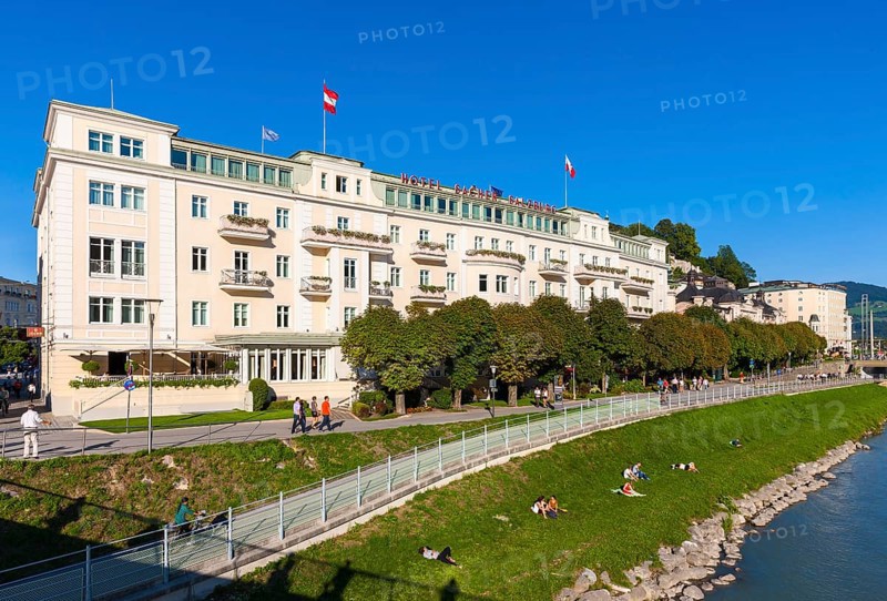 Hotel Sacher on the Salzach River