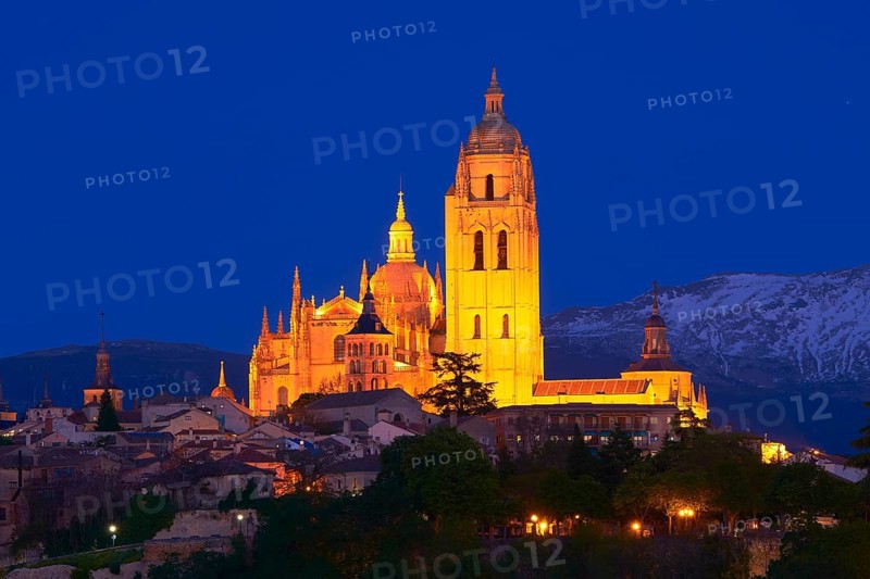 Cathedral at dusk