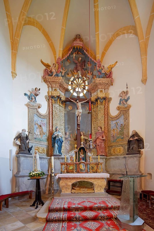 Altar in the monastery church