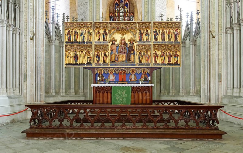 Coronation of the Virgin altar