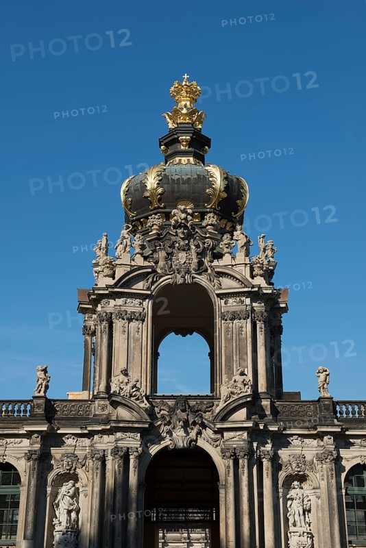 The Crown Gate of the Zwinger park