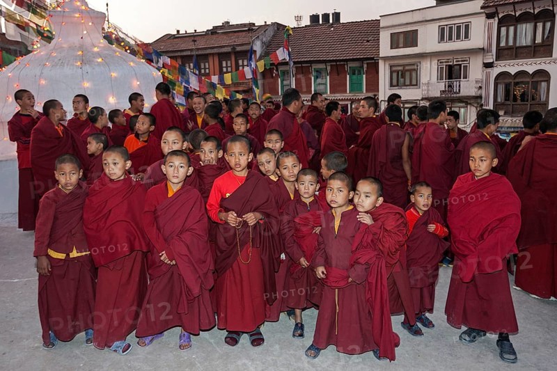 Buddhist monks