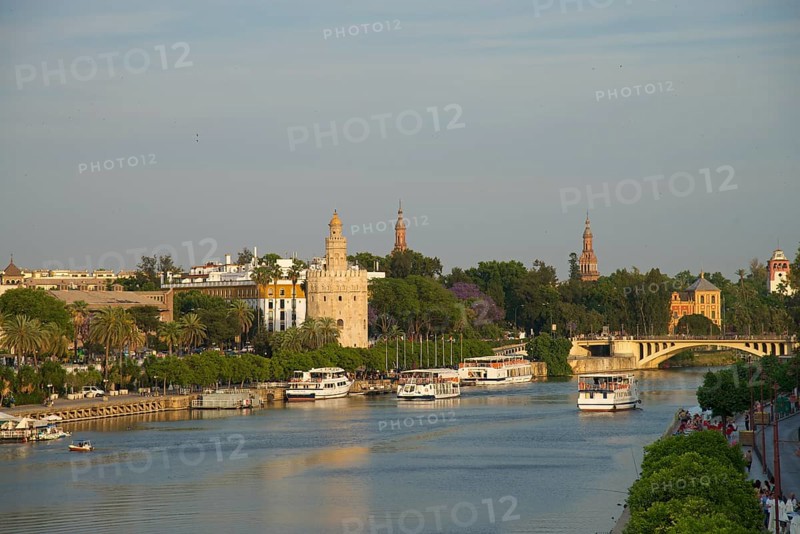 Torre del Oro on the waterfront of the Rio Guadalquivir