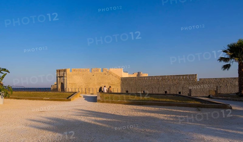 The ancient Castello Maniace castle