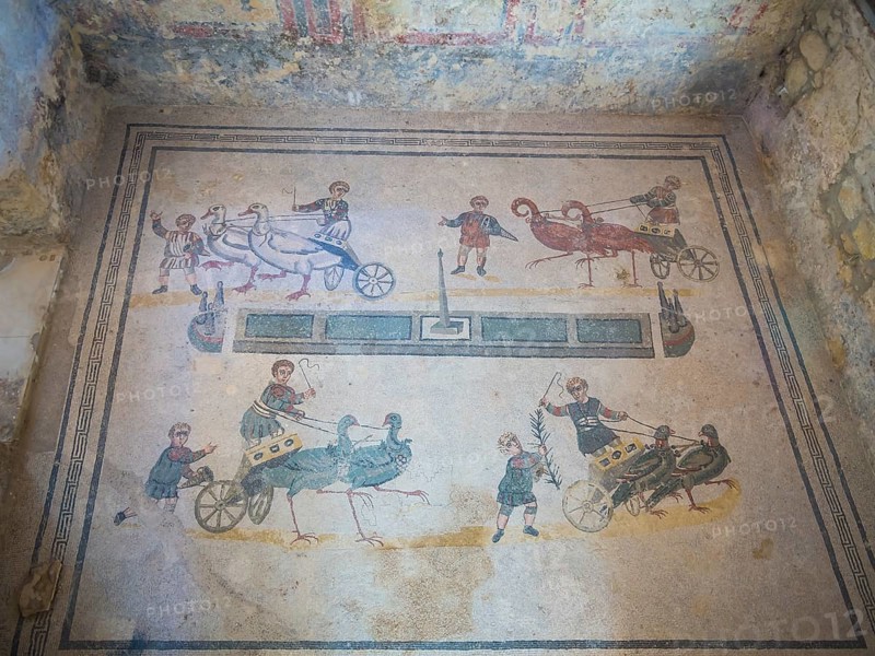 Ancient Roman mosaic