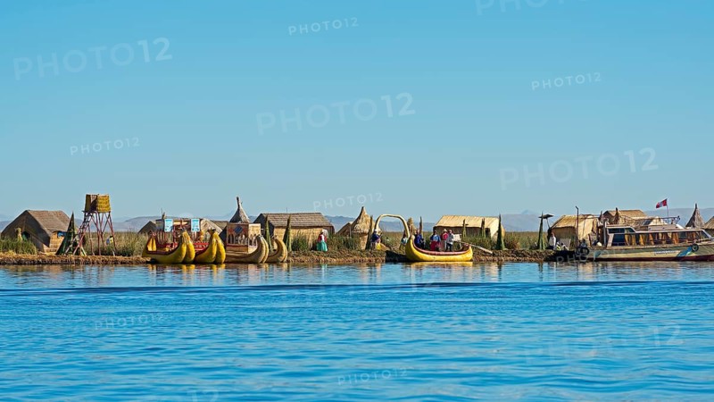 Floating Islands of the Uros on Lake Titicaca