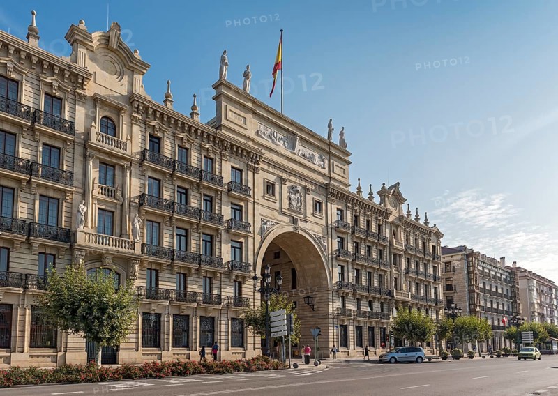 Building of headquarters of Bank of Santander
