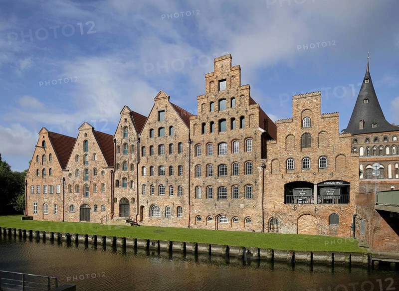 The salt warehouses at Holstentor