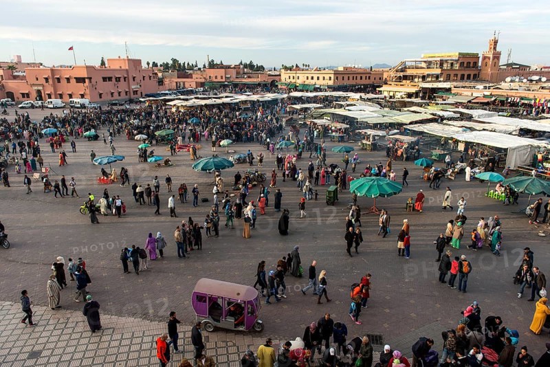 Djemaa el Fna or Jamaa el Fna square