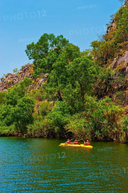 Kayakers in the Nitmiluk National Park