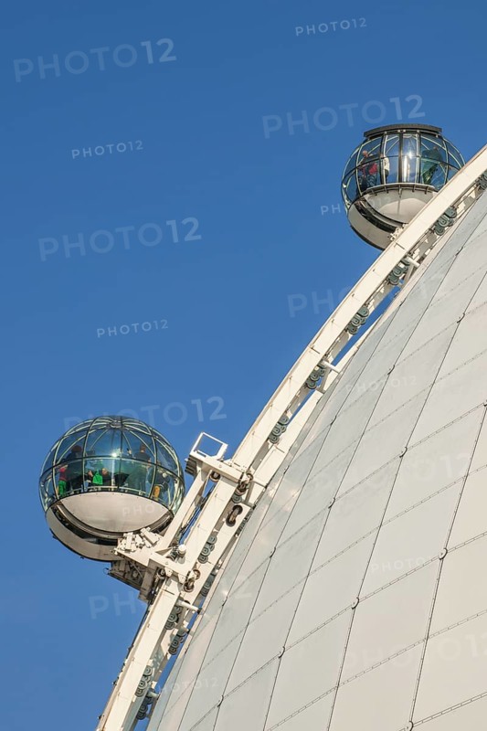 Sky View view cabins on the dome of the event arena Ericsson Globe