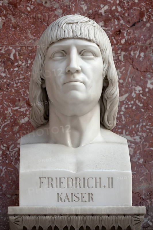 Bust of Emperor Frederick II.