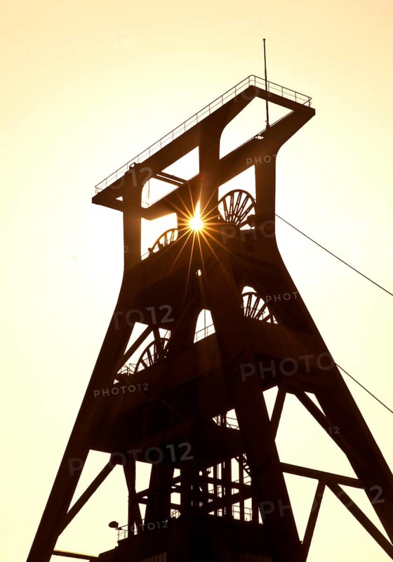 Headframe of the Zeche Pluto colliery