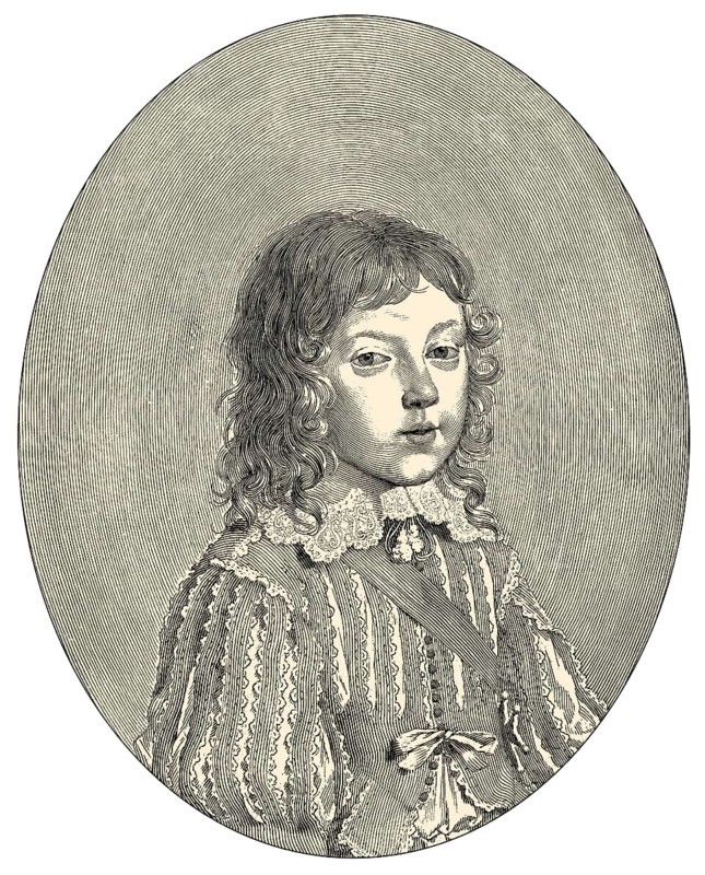 Louis XIV as a child