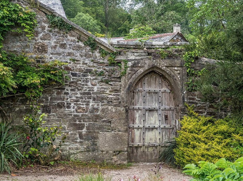 Door at Lanhydrock House