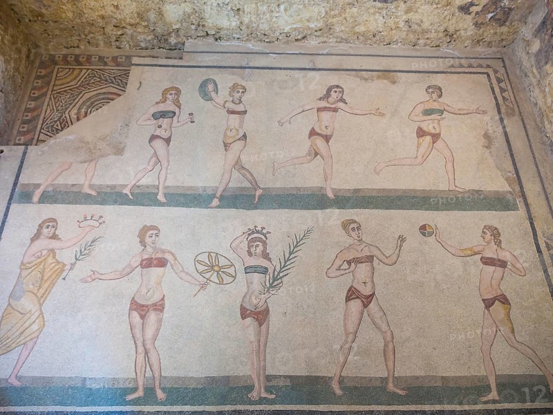 Ancient Roman mosaic