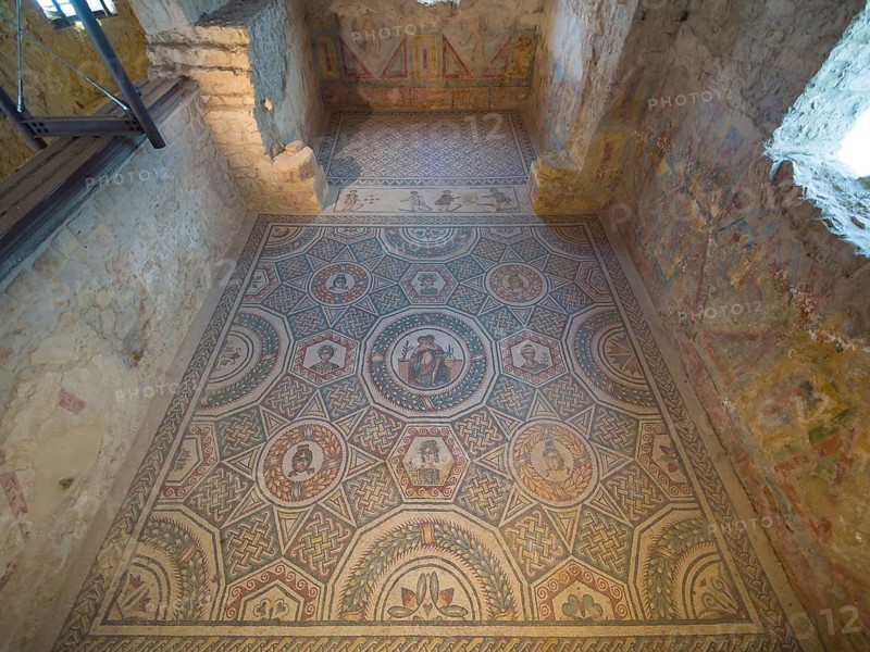 Ancient Roman mosaic