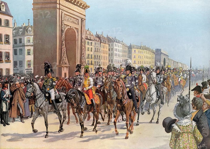Capitulation of Paris on 31 March 1814