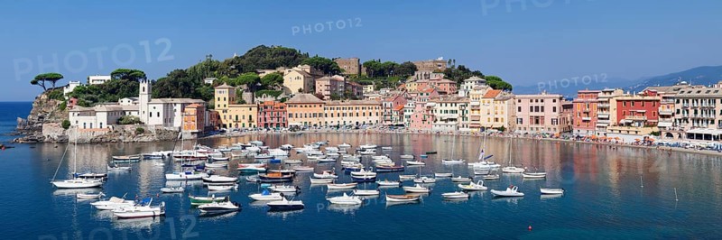 Harbour in Baia del Silenzio bay
