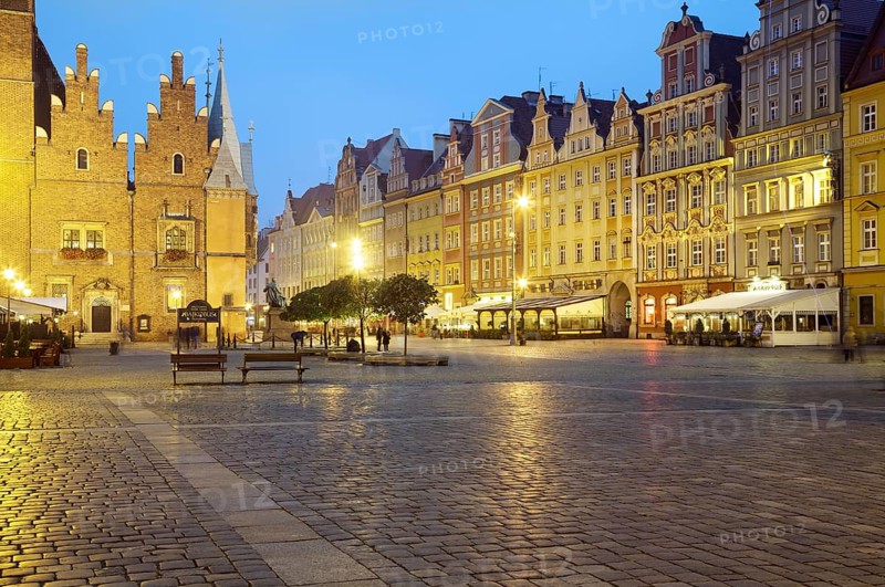 Market square Rynek we Wroclawiu