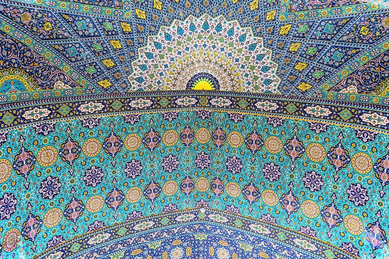 Azam Mosque iwan