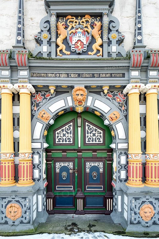 Town hall in the Weser Renaissance style