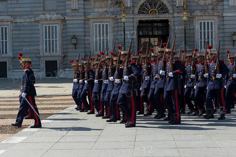 Royal Guard in front of the Royal Palace