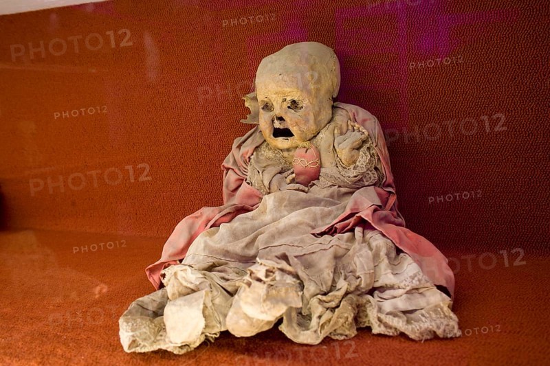 Mummy in the Mummies' Museum